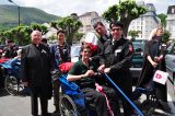 2011 Lourdes Pilgrimage - Archbishop Dolan with Malades (11/267)